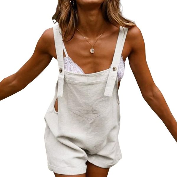 women's shorts douhoow women cotton linen overalls casual loose square neck collor sleeveless summer suspender trousers outfits 2021, White;black
women's shorts douhoow women cotton linen overalls casual loose square neck collor sleeveless summer suspender trousers outfits 2021, White;black