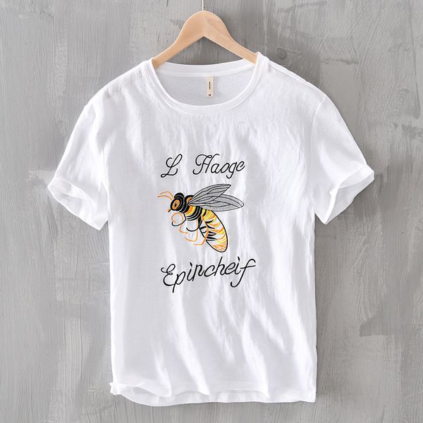 2021 summer new style casual shirt short sleeve brand linen t-shirt for men fashion comfortable t shirts male camiseta 8phg, White;black
2021 summer new style casual shirt short sleeve brand linen t-shirt for men fashion comfortable t shirts male camiseta 8phg, White;black