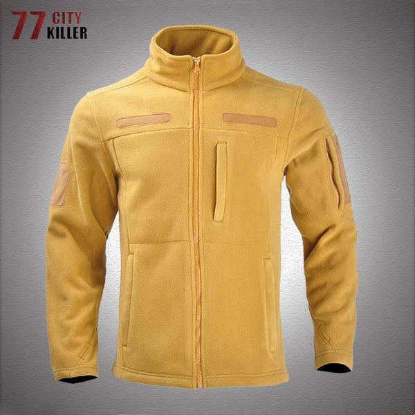 men's jackets fleece tactical jacket men winter thermal outdoors sports hiking hunting combat coats mens stand collar thick warm army, Black;brown
men's jackets fleece tactical jacket men winter thermal outdoors sports hiking hunting combat coats mens stand collar thick warm army, Black;brown