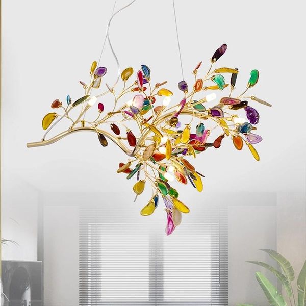 chandeliers 2021 bedroom gold plated living room colorful agate lighting kitchen suspension chandelier modern nordic home dining
chandeliers 2021 bedroom gold plated living room colorful agate lighting kitchen suspension chandelier modern nordic home dining