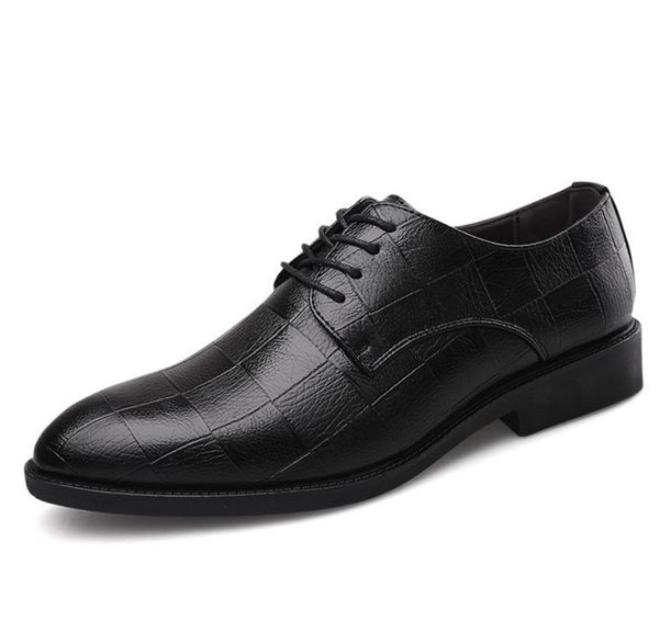 mens luxurys dress shoes fashion pointed toe lace up men's business casual brown black leather oxfords shoe big size 38-48
mens luxurys dress shoes fashion pointed toe lace up men's business casual brown black leather oxfords shoe big size 38-48