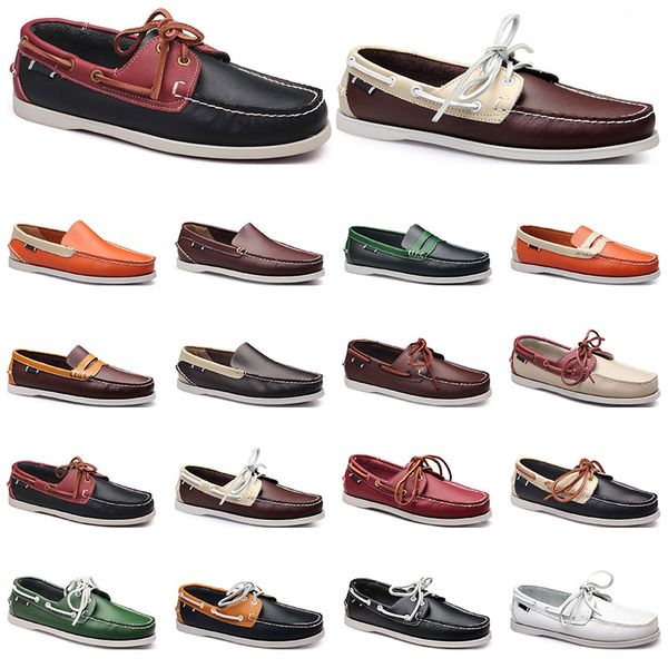 162 womens sneakers sailing shoe mens casual leather shoes black white red green orange brown outdoor trainers size 38-45
162 womens sneakers sailing shoe mens casual leather shoes black white red green orange brown outdoor trainers size 38-45
