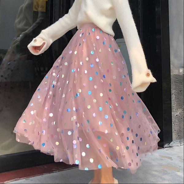 skirt female sequins mesh long 2021 spring summer autumn skirt female korean version gauze pettiskirt large swing skirts womens, Black
skirt female sequins mesh long 2021 spring summer autumn skirt female korean version gauze pettiskirt large swing skirts womens, Black
