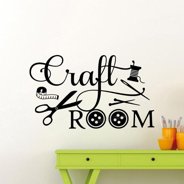 wall stickers craft room decal crafting quote sticker crafter gifts sewing decor sign mural b649
wall stickers craft room decal crafting quote sticker crafter gifts sewing decor sign mural b649