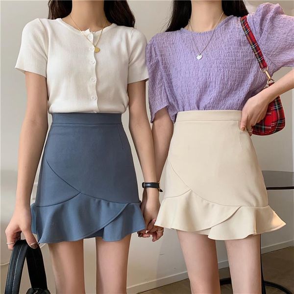 spring and summer fishtail skirt female irregular flounces high waist a-word bag hips skirts, Black
spring and summer fishtail skirt female irregular flounces high waist a-word bag hips skirts, Black