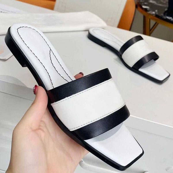 designer flat slippers casual comfortable fashion summer women's sandals simple and beautiful leather office work shoes a variety of co, Black
designer flat slippers casual comfortable fashion summer women's sandals simple and beautiful leather office work shoes a variety of co, Black