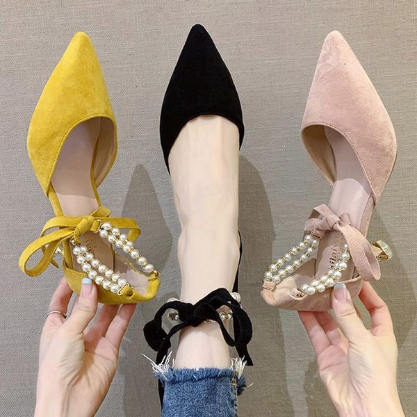 2021 summer shoes women sandals cross-tied string bead ankle strap sandal pointed toe pumps pearl dress shoe zapatos mujer 8227ndress shoes, Black
2021 summer shoes women sandals cross-tied string bead ankle strap sandal pointed toe pumps pearl dress shoe zapatos mujer 8227ndress shoes, Black