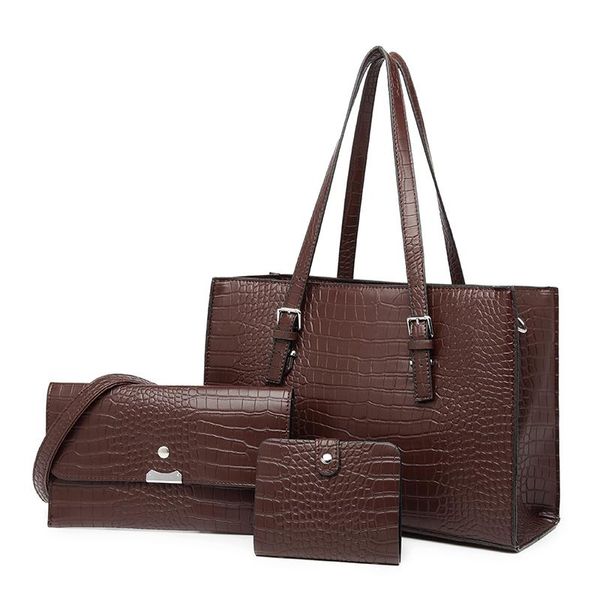 cross body annmouler fashion handbags for women pu leather shoulder bag alligator crossbody purse 3 pcs set large capacity tote
cross body annmouler fashion handbags for women pu leather shoulder bag alligator crossbody purse 3 pcs set large capacity tote