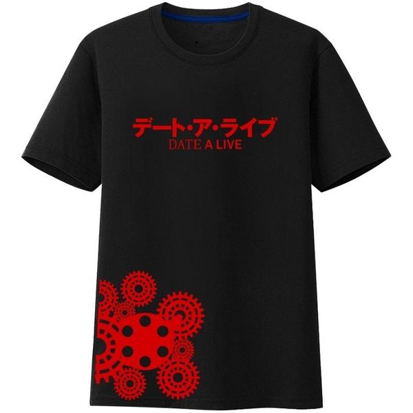 men's t-shirts high-q anime date a live tokisaki kurumi nightmare yoshino cotton t-shirt tee t shirt top, White;black
men's t-shirts high-q anime date a live tokisaki kurumi nightmare yoshino cotton t-shirt tee t shirt top, White;black