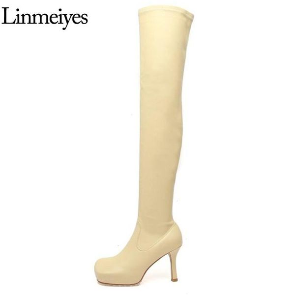 boots platform high heels over the knee women stiletto thigh stretch party runway shoes woman botas de mujer, Black
boots platform high heels over the knee women stiletto thigh stretch party runway shoes woman botas de mujer, Black