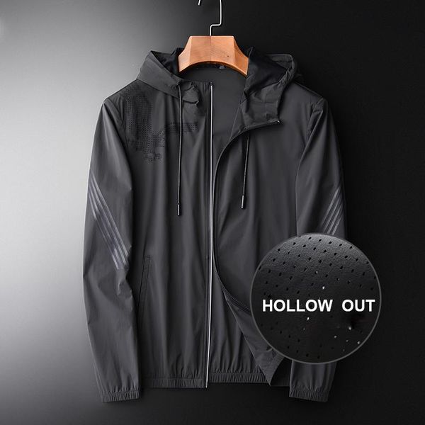 men's jackets male jacket spring and autumn trend laser hollow out design mens coats jelly printed hooded man 4xl, Black;brown
men's jackets male jacket spring and autumn trend laser hollow out design mens coats jelly printed hooded man 4xl, Black;brown