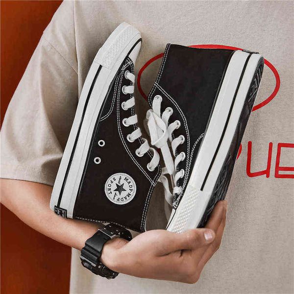 high canvas shoes men's student sports lovers versatile casual rebound board black
high canvas shoes men's student sports lovers versatile casual rebound board black