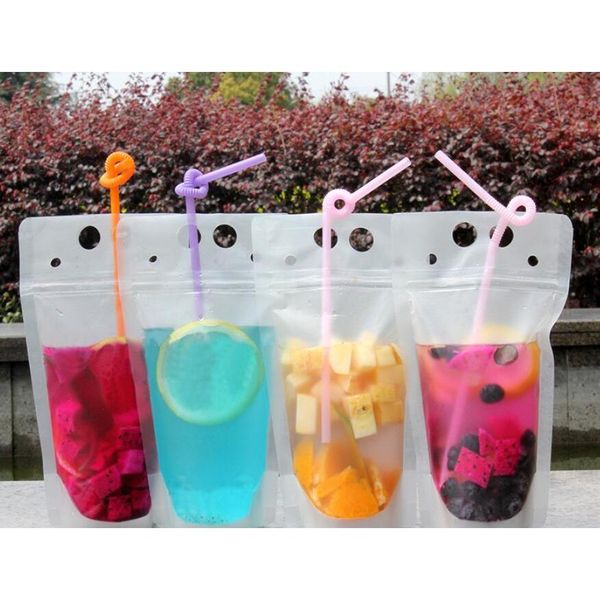100pcs clear drink pouches bags frosted zipper stand-up plastic drinking bag with straw with holder reclosable heat- jllxek xmhyard
100pcs clear drink pouches bags frosted zipper stand-up plastic drinking bag with straw with holder reclosable heat- jllxek xmhyard