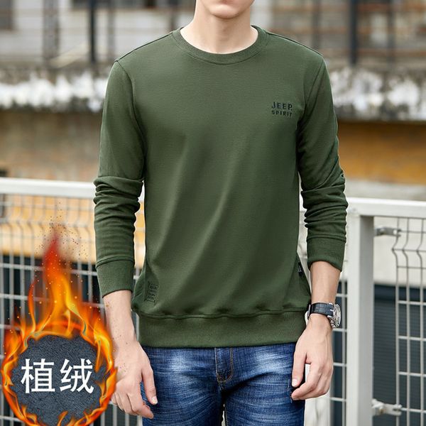 jeep spirit plush thickened new long sve t-shirt round neck loose pullover sweater bottomed shirt men's, White;black
jeep spirit plush thickened new long sve t-shirt round neck loose pullover sweater bottomed shirt men's, White;black