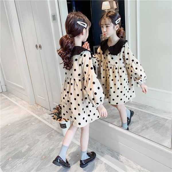 girl's dresses girl dress autumn long sleeve polka dot children for girls 10 to 12 years teens clothing, Red;yellow
girl's dresses girl dress autumn long sleeve polka dot children for girls 10 to 12 years teens clothing, Red;yellow