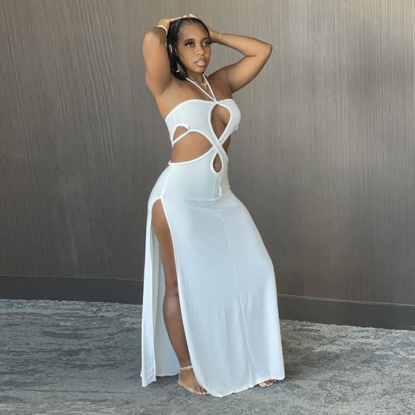 casual dresses 2021 summer hollow out women dress ladies club wear sleeveless halter slip high waist, Black;gray
casual dresses 2021 summer hollow out women dress ladies club wear sleeveless halter slip high waist, Black;gray
