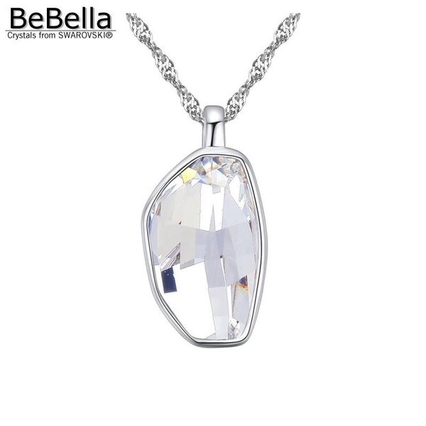 pendant necklaces bebella geometric shape crystal necklace made with austrian crystals from for women gift, Silver
pendant necklaces bebella geometric shape crystal necklace made with austrian crystals from for women gift, Silver
