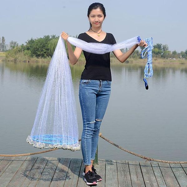 240/300/360cm outdoor fishing hand throw fine mesh cast net flying trap disc fishing hand throw fine mesh cast net flying trap d
240/300/360cm outdoor fishing hand throw fine mesh cast net flying trap disc fishing hand throw fine mesh cast net flying trap d