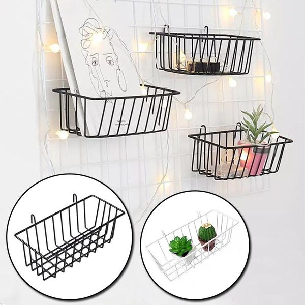 storage baskets 1pc iron rack grid hanging basket indoor flower pot wall mounted multifunction
storage baskets 1pc iron rack grid hanging basket indoor flower pot wall mounted multifunction