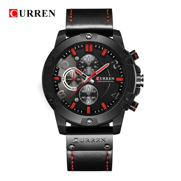 wristwatches 2021 fashion casual curren brand waterproof quartz watch men military leather sports watches man clock relogio masculino8285, Slivery;brown
wristwatches 2021 fashion casual curren brand waterproof quartz watch men military leather sports watches man clock relogio masculino8285, Slivery;brown