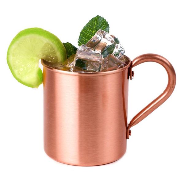mugs 415ml copper plated moscow mule mug beer cup coffee travel milk whiskey tea wine