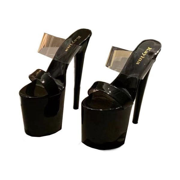 sandals 20cm red slippers women's platform heels clear gladiator shoes ladies dress summer, Black
sandals 20cm red slippers women's platform heels clear gladiator shoes ladies dress summer, Black