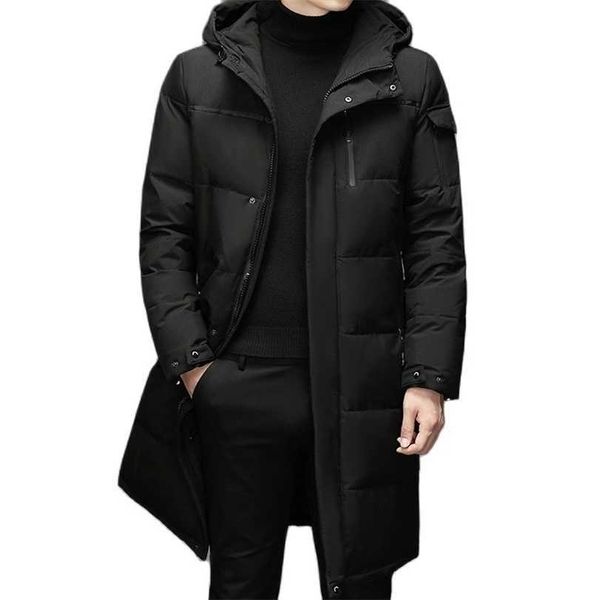 winter white duck down jackets men hooded long coat thick warm fashion s brand parka plus size 5xl 211221, Black
winter white duck down jackets men hooded long coat thick warm fashion s brand parka plus size 5xl 211221, Black
