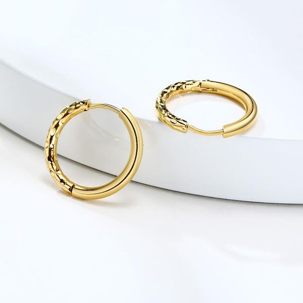 hoop & huggie small circle hammered earrings for women stainless steel geometric trend minimal bohemian jewelry, Golden;silver 
hoop & huggie small circle hammered earrings for women stainless steel geometric trend minimal bohemian jewelry, Golden;silver