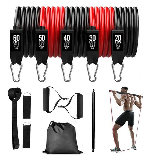 resistance bands 250lbs fitness band sport elastic with door anchor exercise yoga tube pull rope training expander pilates bar
resistance bands 250lbs fitness band sport elastic with door anchor exercise yoga tube pull rope training expander pilates bar