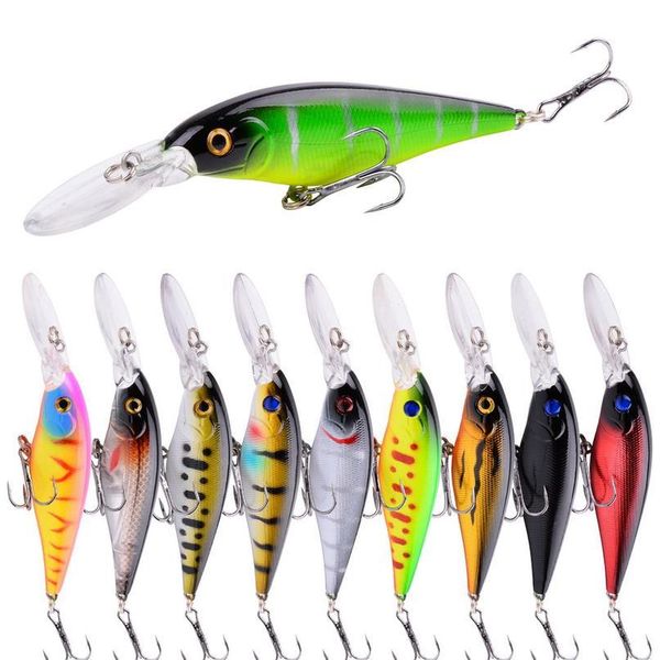 1pcs floating minnow fishing lures 4# hook 11cm 10.5g wobble hard bait pesca carp crankbait fishing tackle 10 colors a jlldvu
1pcs floating minnow fishing lures 4# hook 11cm 10.5g wobble hard bait pesca carp crankbait fishing tackle 10 colors a jlldvu