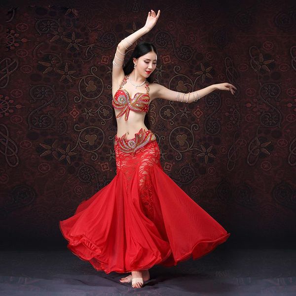 stage wear performance3 colors oriental dance outfit women dancewear professional beaded belly costume cup c 3pcs, Black;red
stage wear performance3 colors oriental dance outfit women dancewear professional beaded belly costume cup c 3pcs, Black;red