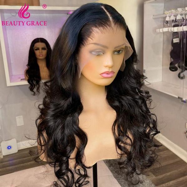 lace wigs beauty grace 30 inch bodywave front wig brazilian human hair t part frontal for women body wave closure, Black;brown
lace wigs beauty grace 30 inch bodywave front wig brazilian human hair t part frontal for women body wave closure, Black;brown