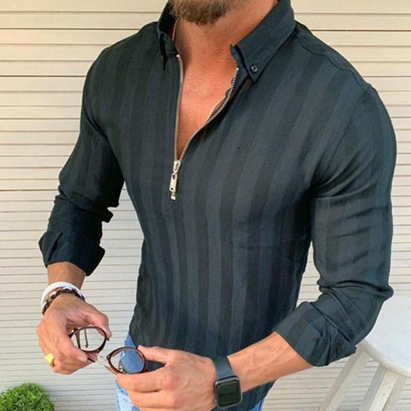 men's casual shirts men buiness shirt t blouse man tee slim t-shirt turn-down collar polyester striped printed t-shirts pullover, White;black
men's casual shirts men buiness shirt t blouse man tee slim t-shirt turn-down collar polyester striped printed t-shirts pullover, White;black