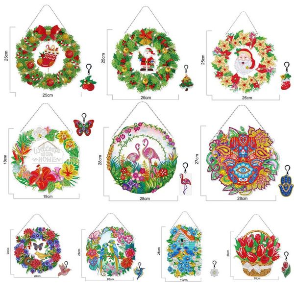 diamond painting diy flowers wreath for window decoration with led acrylic door hanging christmas decorative wreaths gifts
diamond painting diy flowers wreath for window decoration with led acrylic door hanging christmas decorative wreaths gifts
