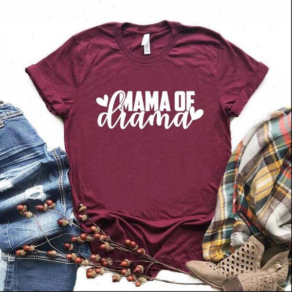 women t shirt mom of drama letters print tshirt women short sleeve o neck loose t shirt ladies causal tee shirt clothes, White 
women t shirt mom of drama letters print tshirt women short sleeve o neck loose t shirt ladies causal tee shirt clothes, White