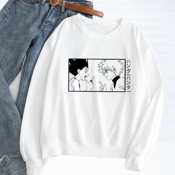 gon and killua women's sweatshirt streetwear anime hunter x hunter hoodies crewneck pullover autumn 2021 women's clothing, Black
gon and killua women's sweatshirt streetwear anime hunter x hunter hoodies crewneck pullover autumn 2021 women's clothing, Black