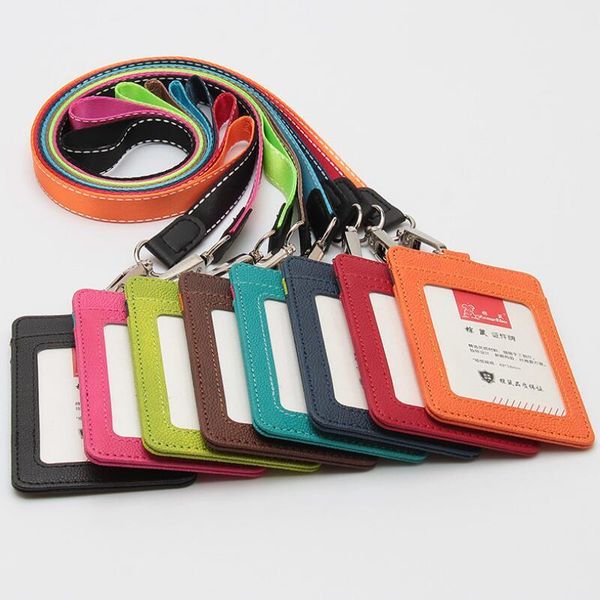 card holders fashion men women adults kids leather id badge bus cards holder small casual lanyard case business organizer bag, Brown;gray
card holders fashion men women adults kids leather id badge bus cards holder small casual lanyard case business organizer bag, Brown;gray