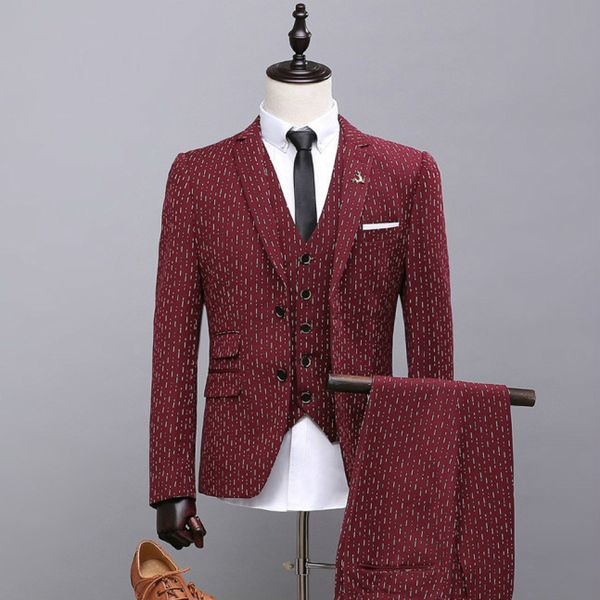 2021 spring male single breasted printing pieces set fashion marriage ternos masculine occupation wear suit ex62, White;black
2021 spring male single breasted printing pieces set fashion marriage ternos masculine occupation wear suit ex62, White;black