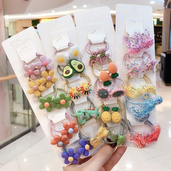 hair accessories 3/10psc/set cute girl ring animal fruit head rope elastic rubber band headbands cartoon children, Slivery;white
hair accessories 3/10psc/set cute girl ring animal fruit head rope elastic rubber band headbands cartoon children, Slivery;white