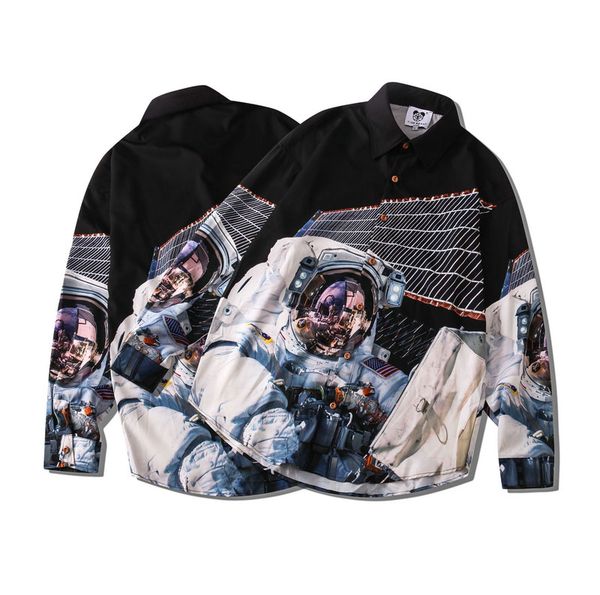 autumn winter europe america classic cool stylish astronaut aeronautical universe space men women long sleeve casual polyster shirt street s, White;black
autumn winter europe america classic cool stylish astronaut aeronautical universe space men women long sleeve casual polyster shirt street s, White;black