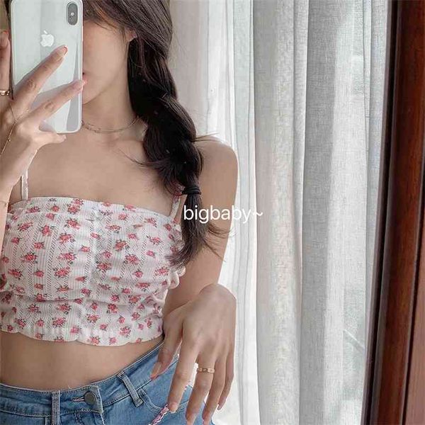 sweetown daisy floral print y2k halter cami women 2000s aesthetic cute beach clothes backless bandage crop summer 210529, White
sweetown daisy floral print y2k halter cami women 2000s aesthetic cute beach clothes backless bandage crop summer 210529, White