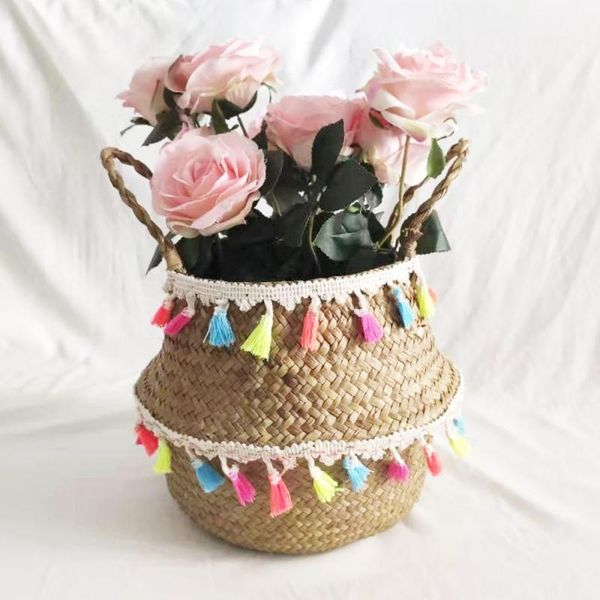 storage baskets handmade dirty clothes container natural seaweed folding wicker basket woven laundry bag garden decor flower pot #4
storage baskets handmade dirty clothes container natural seaweed folding wicker basket woven laundry bag garden decor flower pot #4