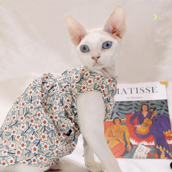 cat costumes summer sphinx clothes cotton comfort dress for sphynx kitten print cooling vest shirt clothing sphinsk jacket fashion
cat costumes summer sphinx clothes cotton comfort dress for sphynx kitten print cooling vest shirt clothing sphinsk jacket fashion