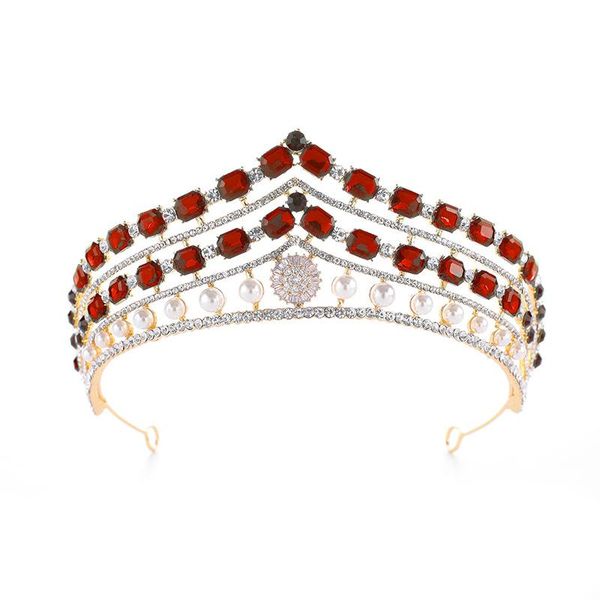 hair clips & barrettes elegant zircon wedding bridal crown colorful layered bride tiaras baroque headband women jewelry accessories hq0810-2, Golden;silver
hair clips & barrettes elegant zircon wedding bridal crown colorful layered bride tiaras baroque headband women jewelry accessories hq0810-2, Golden;silver