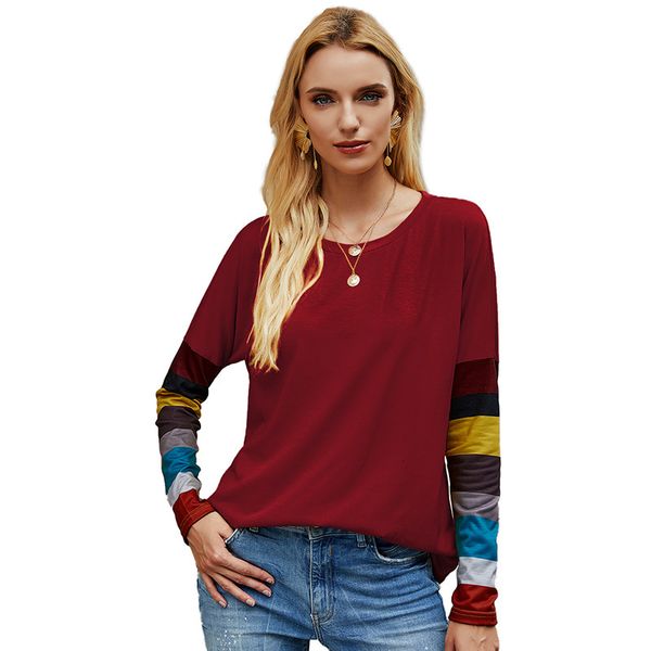 2021 personality casual tees women's autumn fall long sleeve t-shirts new ale fashion o-neck shirt femme bmfd, White
2021 personality casual tees women's autumn fall long sleeve t-shirts new ale fashion o-neck shirt femme bmfd, White