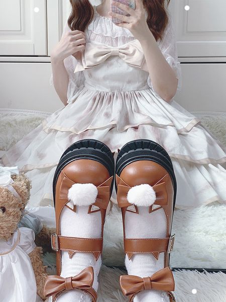 japanese jk uniform big toe beautiful lolita leather plutonium student teddy bowknot girl winter buckle kawaii platform shoes 19ti, Black
japanese jk uniform big toe beautiful lolita leather plutonium student teddy bowknot girl winter buckle kawaii platform shoes 19ti, Black
