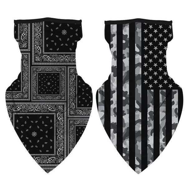 scarves seamless bandana triple-cornered flag face scarf hanging ears loops neck gaiter balaclava sports for men women, Blue;gray
scarves seamless bandana triple-cornered flag face scarf hanging ears loops neck gaiter balaclava sports for men women, Blue;gray