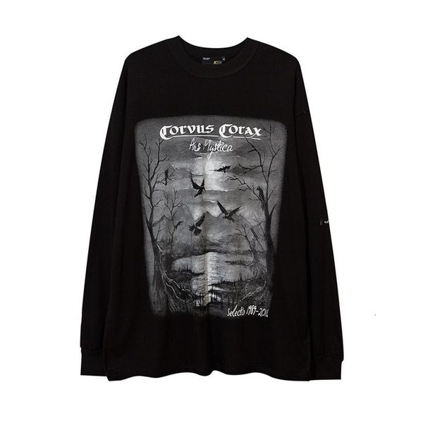 chaopai high street dark printing long sleeve pullover autumn and winter boys and teenagers hip hop large size sweater, Black
chaopai high street dark printing long sleeve pullover autumn and winter boys and teenagers hip hop large size sweater, Black