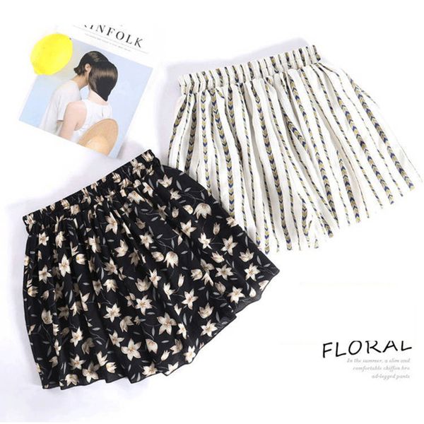 plus size summer loose boho floral casual women chiffon shorts printing short pants summer holiday shorts chiffon short skirts, White;black
plus size summer loose boho floral casual women chiffon shorts printing short pants summer holiday shorts chiffon short skirts, White;black