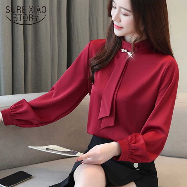 blusas mujer de moda womens and blouses office lady stand lantern sleeve shirt dames blouses lange mouwen 7040 50 210528, White
blusas mujer de moda womens and blouses office lady stand lantern sleeve shirt dames blouses lange mouwen 7040 50 210528, White